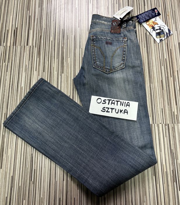 Spodnie damskie jeans roz.25 pas 70 cm Miss Sixty nowe niebieskie
