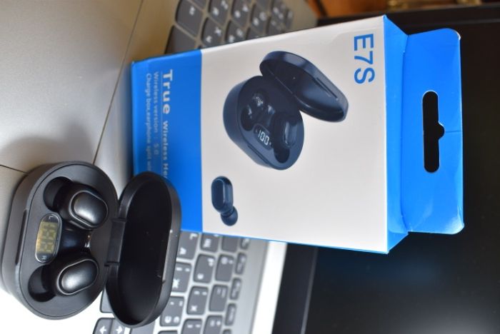 E7S TWS Беспроводные наушники 5.0 водонепроницаемая гарнитура