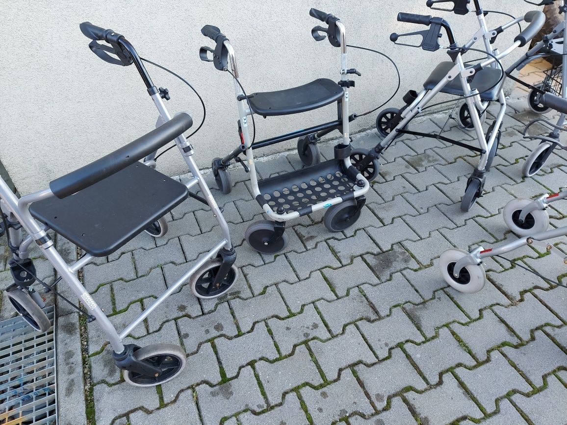 Chodzik balkonik rehabilitacyjny wózek