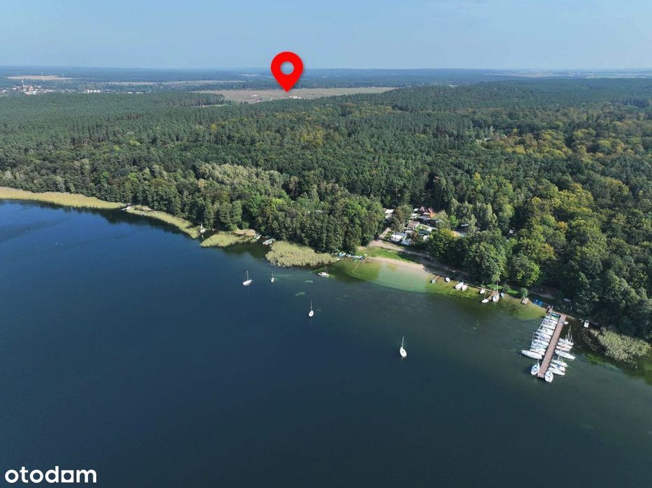Tania działka nieopodal jeziora Niesłysz
