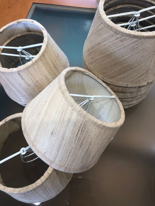 10 + 1 Abajour seda selvagem bege Gato Preto