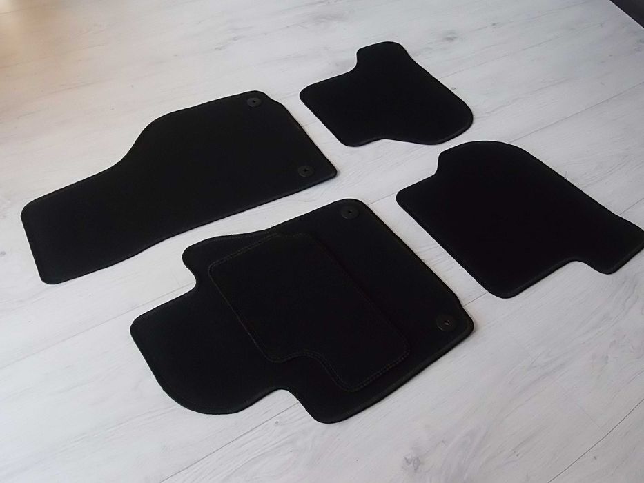 Dywaniki Welurowe VW Volkswagen GOLF 6 VI Idealnie Dopasowane STOPERY