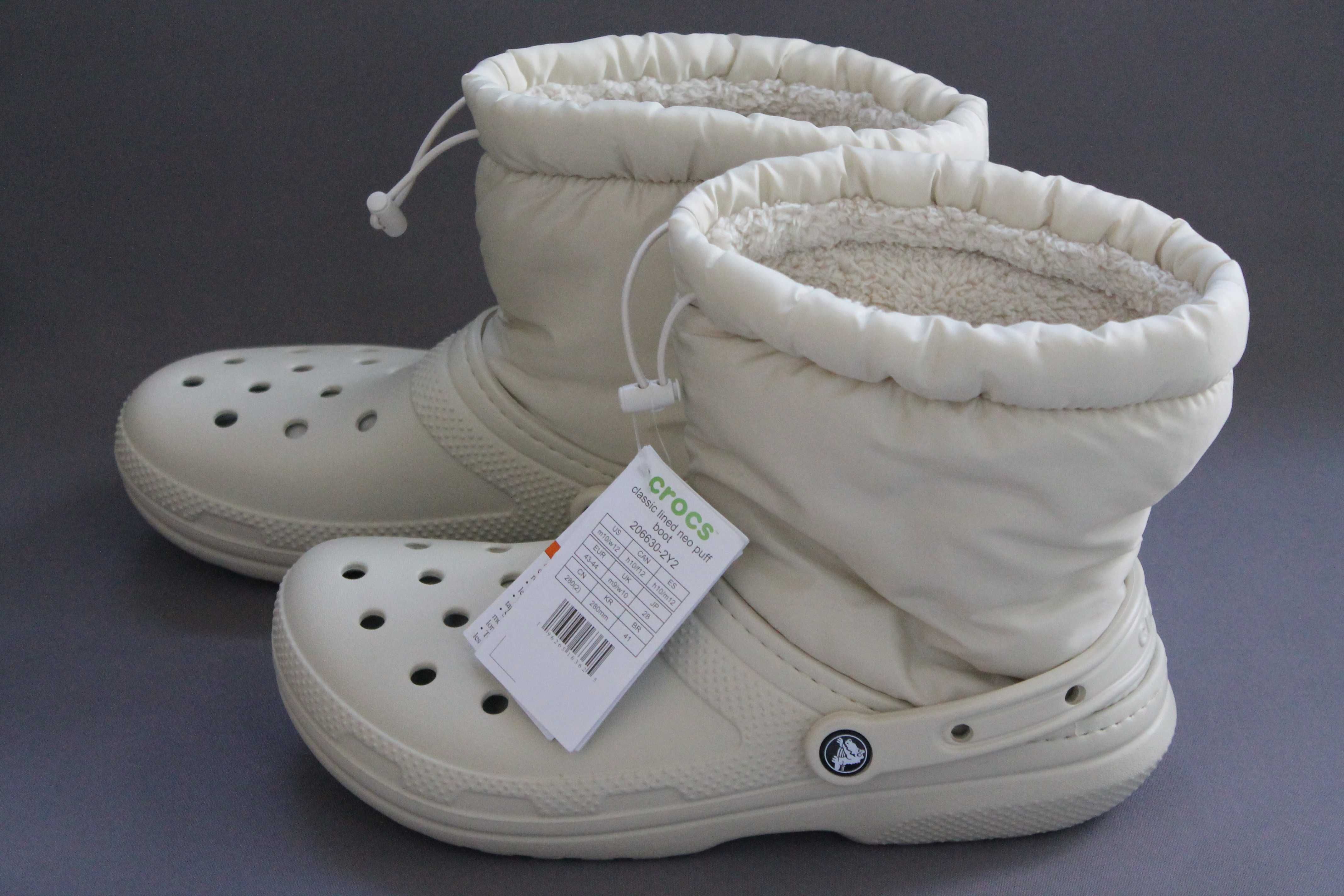 Crocs Classic Lined Neo Puff Boot Classic Neo Puff Boot-US-M10/W12