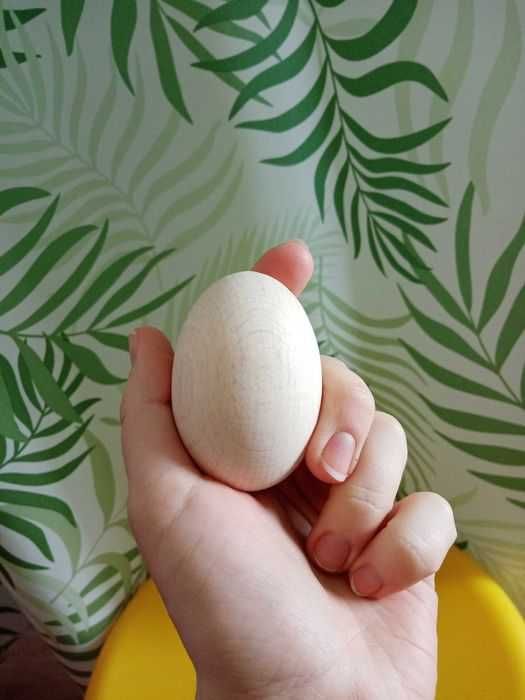 10 jaj drewnianych decoupage do zdobienia