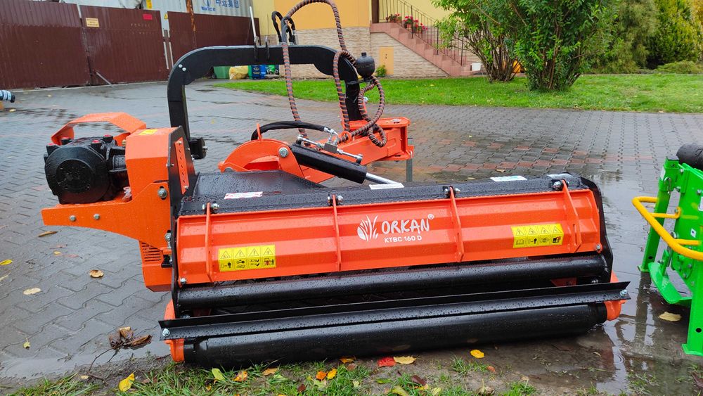 Kosiarka bijakowa mulczer Orkan KTBC 160D DROGOWA do poboczy SOLIDNA
