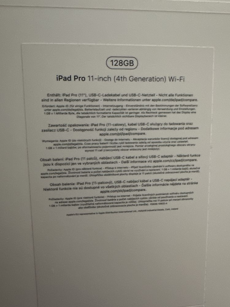 Ipad 11pro 128gb + Apple Pencil + Etui na iPada