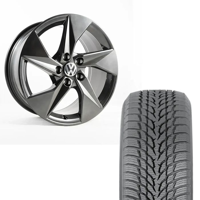 NOWE ORYGINALNE Felgi / Koła 17" - Volkswagen Arteon Bora Golf Passat