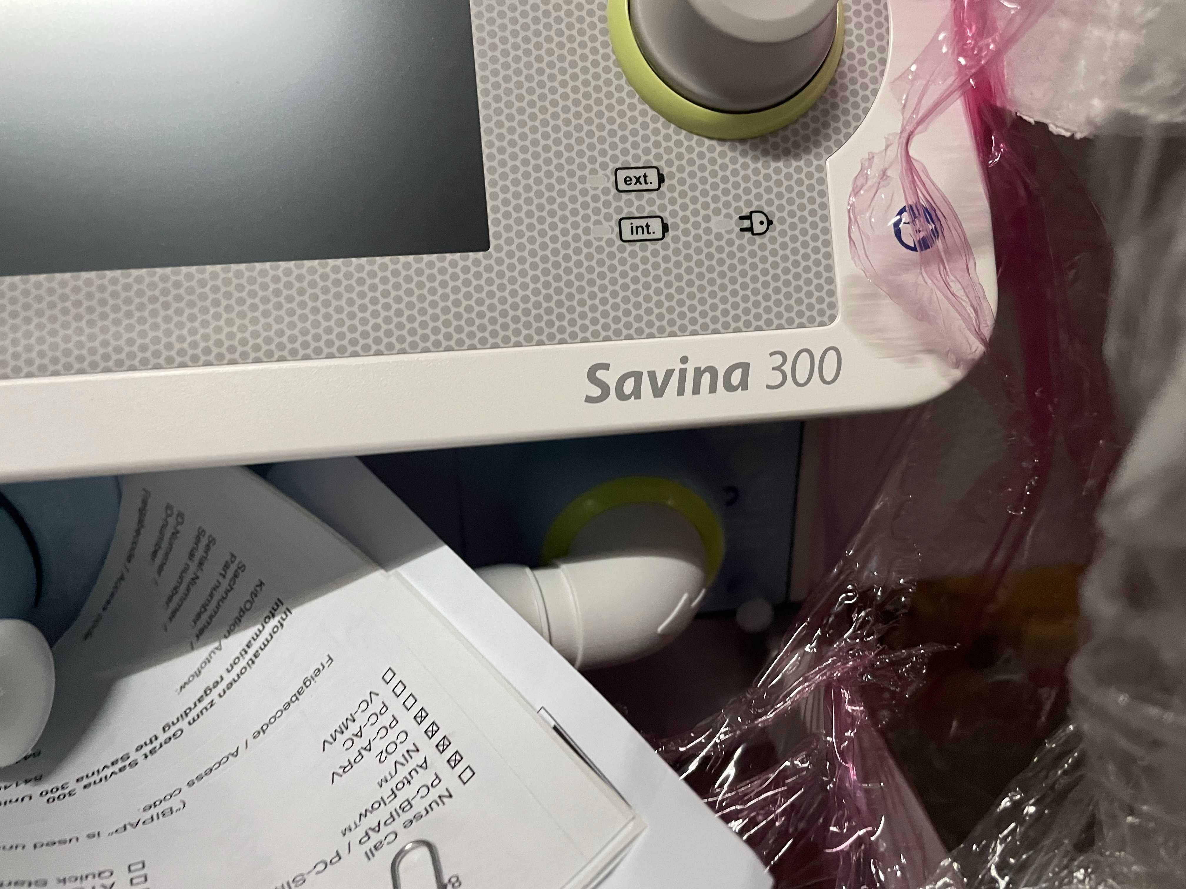 Dräger Savina 300 Respirator  , 2020 rok  , NOWY !!!