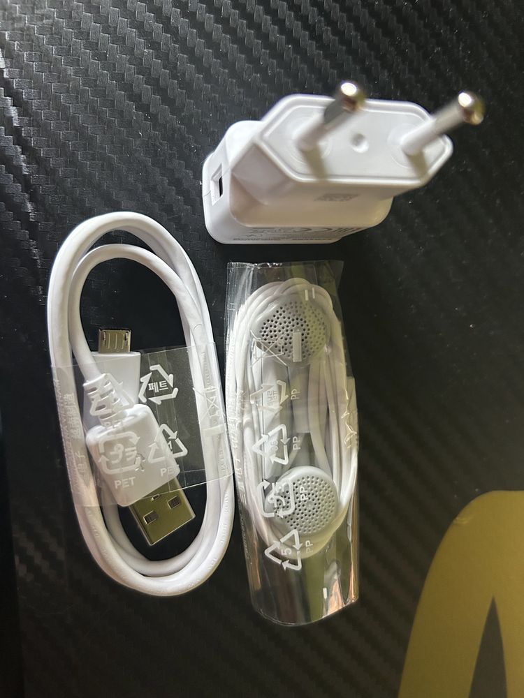 Samsung ładowarka kostka ładowania kabel USB słuchawki