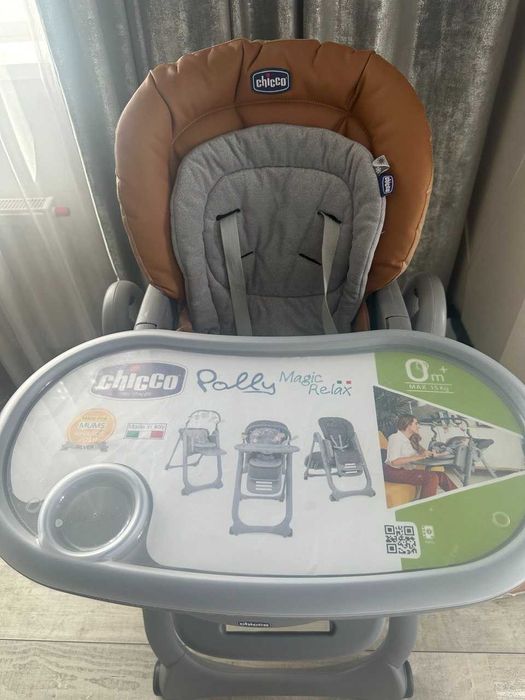 Найзручніший стільчик для годування Chicco Polly Magic Relax