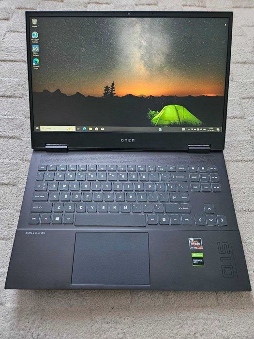 Ноутбук HP Omen 15 FHD 144Hz 512/32GB Ryzen 7 4800H GTX 1660Ti 6GB