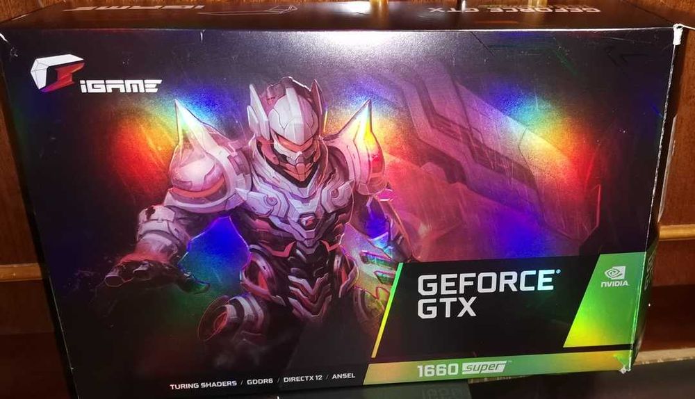Видеокарта Colorful iGame GeForce GTX 1660 SUPER Ultra 6G-V