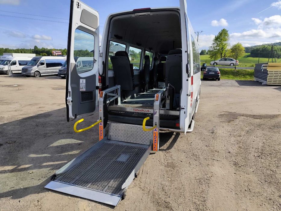 Bus do przewozu osób niepełnosprawnych, wynajem, kategoria B