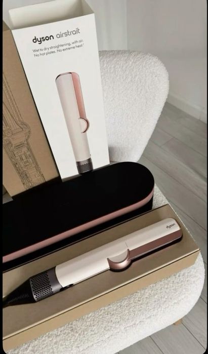 Dyson Airstrait Ceramic Pink/ Rose Gold люкс качевство 1:1.Всі кольори