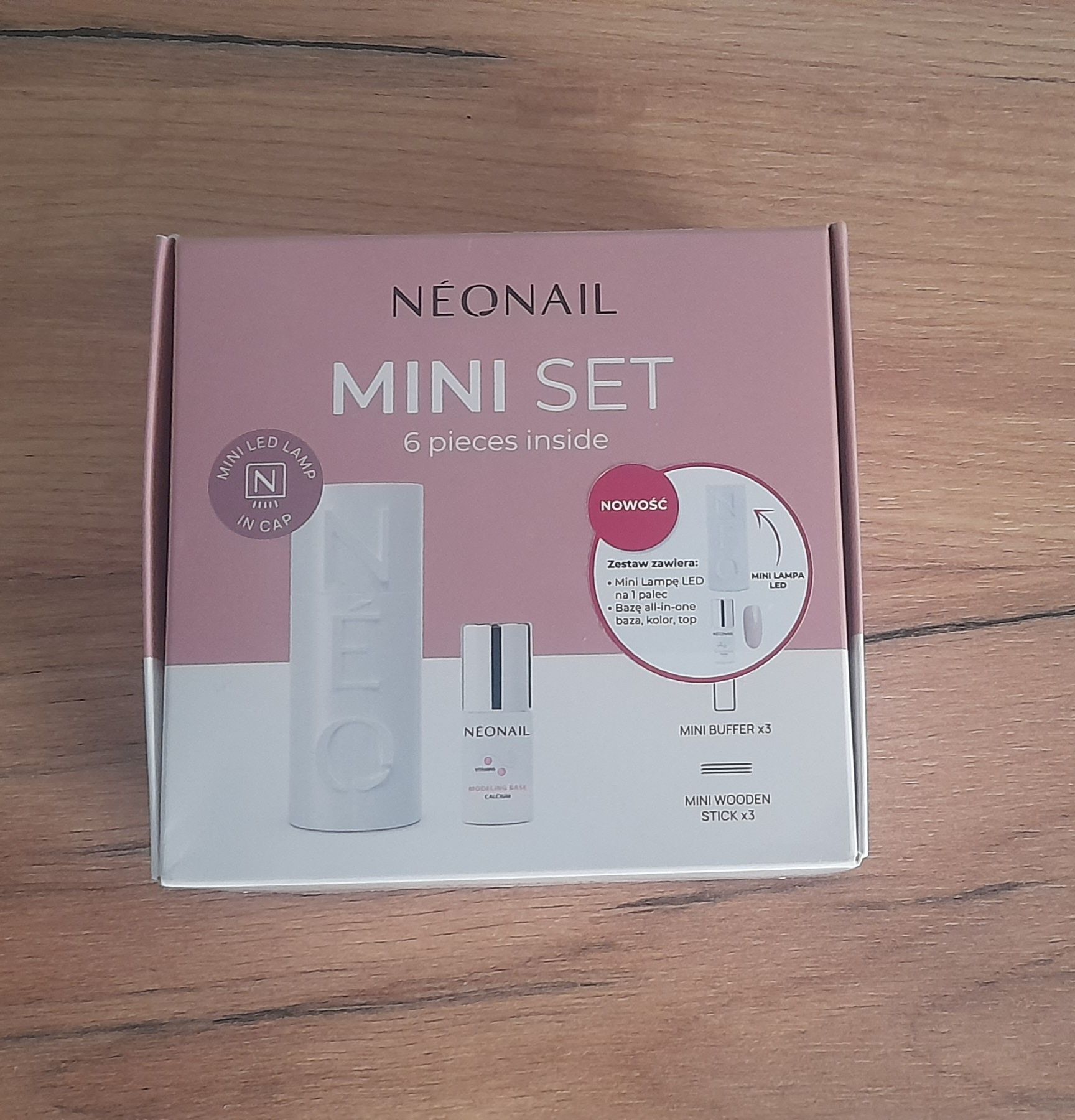 Mini set Neonail / zestaw do manicure hybrydowego