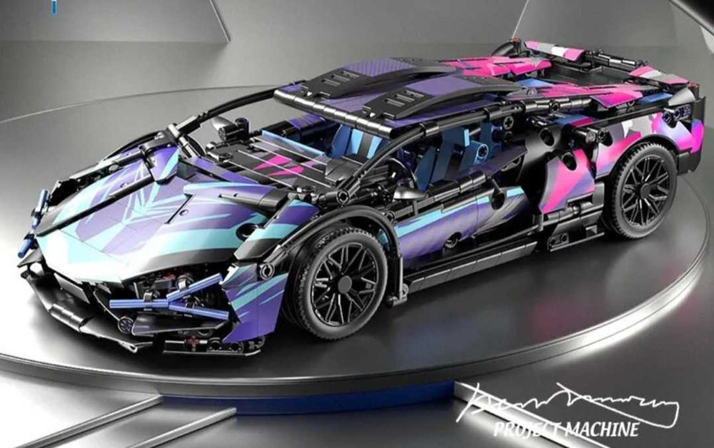 Конструктор Technic Lamborghini Sian 1314 деталей сумісний з LEGO лего