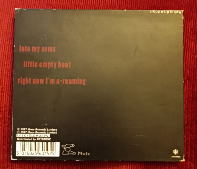 Nick Cave "Into my arms" CD single digipack 1997 RARO