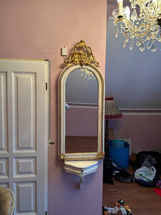 Przepiękne lustro Rokoko - oryginał