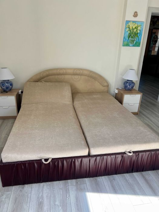 Łóżko z pojemnikiem 180x200