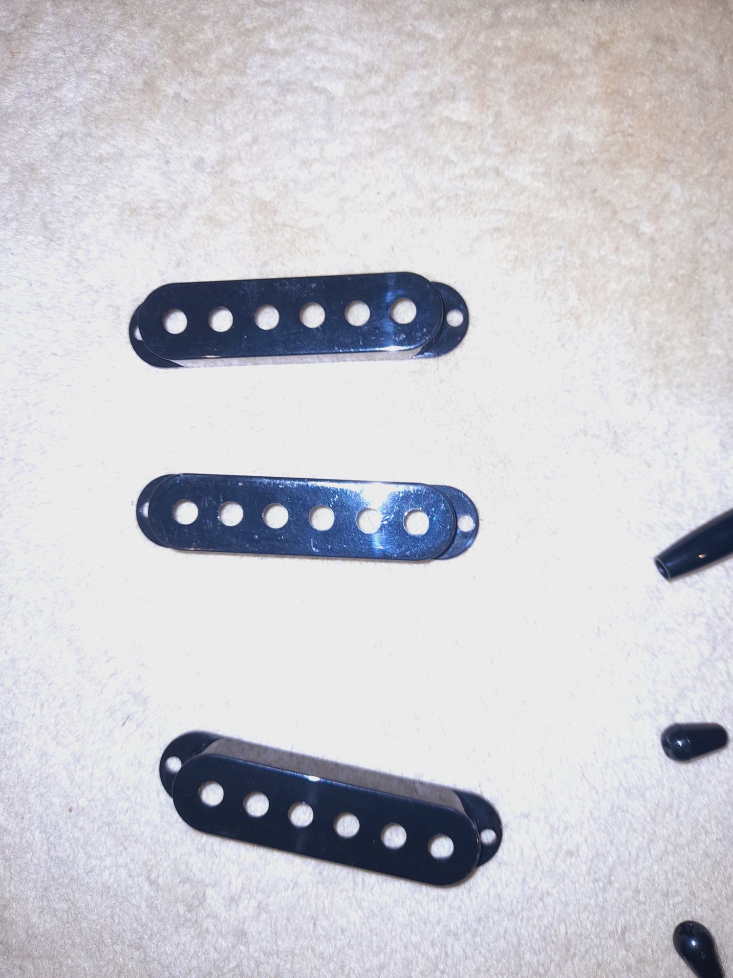 Guitar parts: Switches, pickup covers, tuners