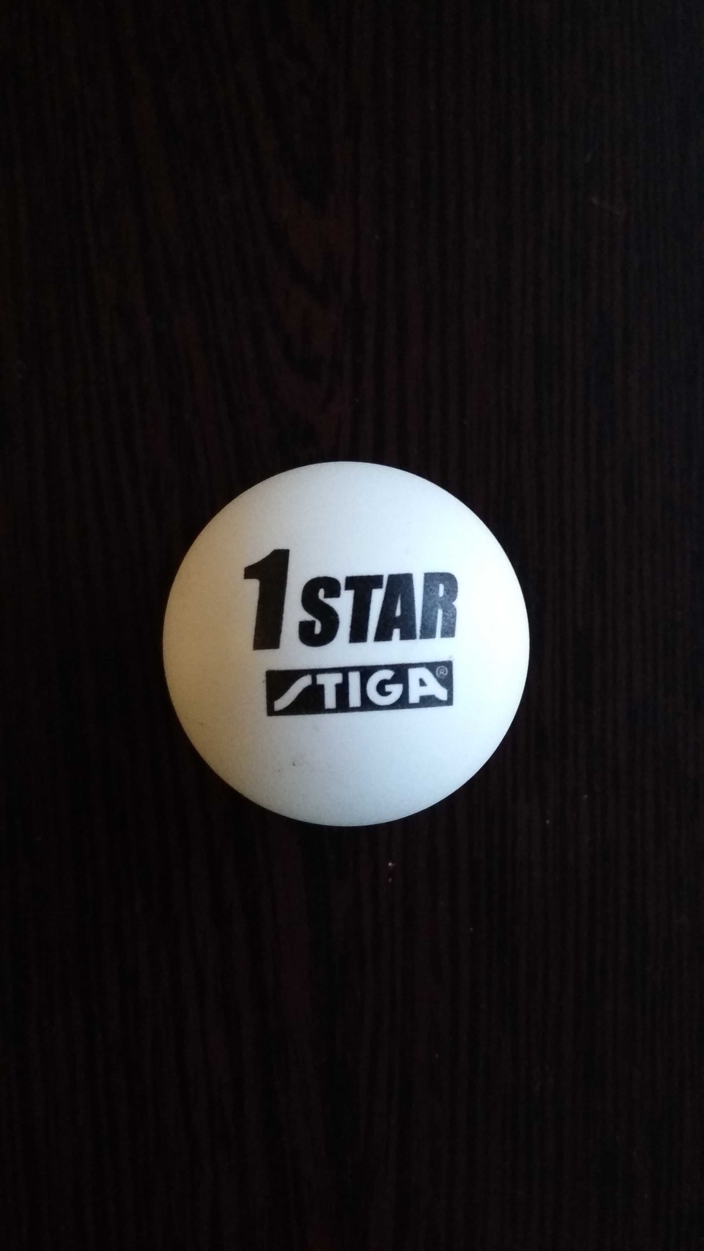 Мячик шарик для настольного тенису 1 Star Stiga профессиональный