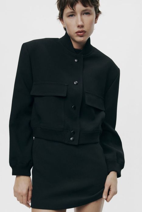 Бомбер Zara Xs Новый