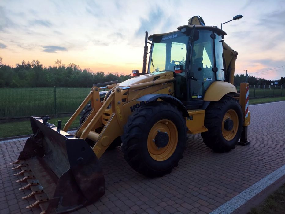 Komatsu WB93 S5 / RÓWNE KOŁA / SPROWADZONA / KOPARKO-ŁADOWARKA /  pierwszy właściciel , 4cx ,