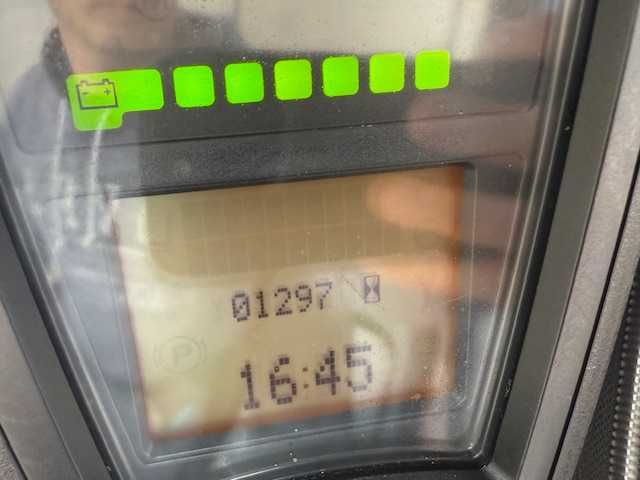Wózek widłowy LINDE E16 elektryczny widlak TRIPLEX niski przebieg 386