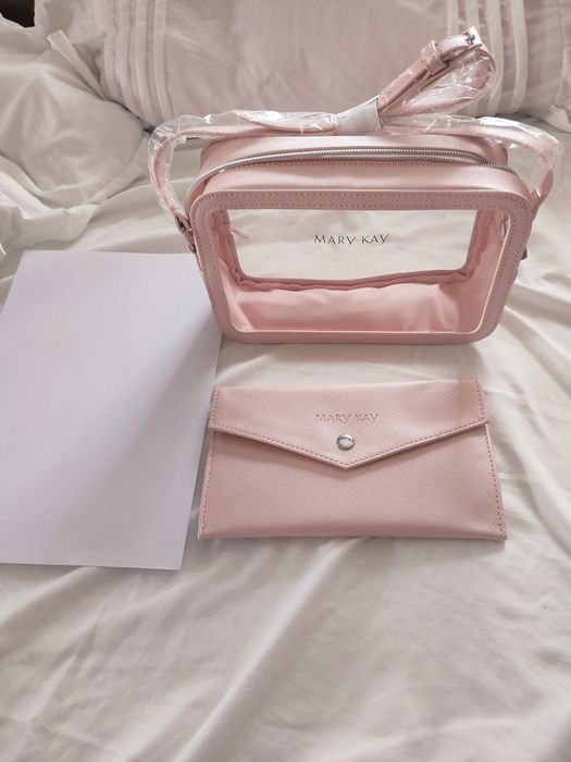 Piękny zestaw kosmetyczka+torebka Mary Kay