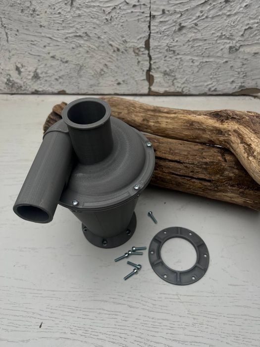 Циклон будівельний для пилососа, на відро, на бочку.