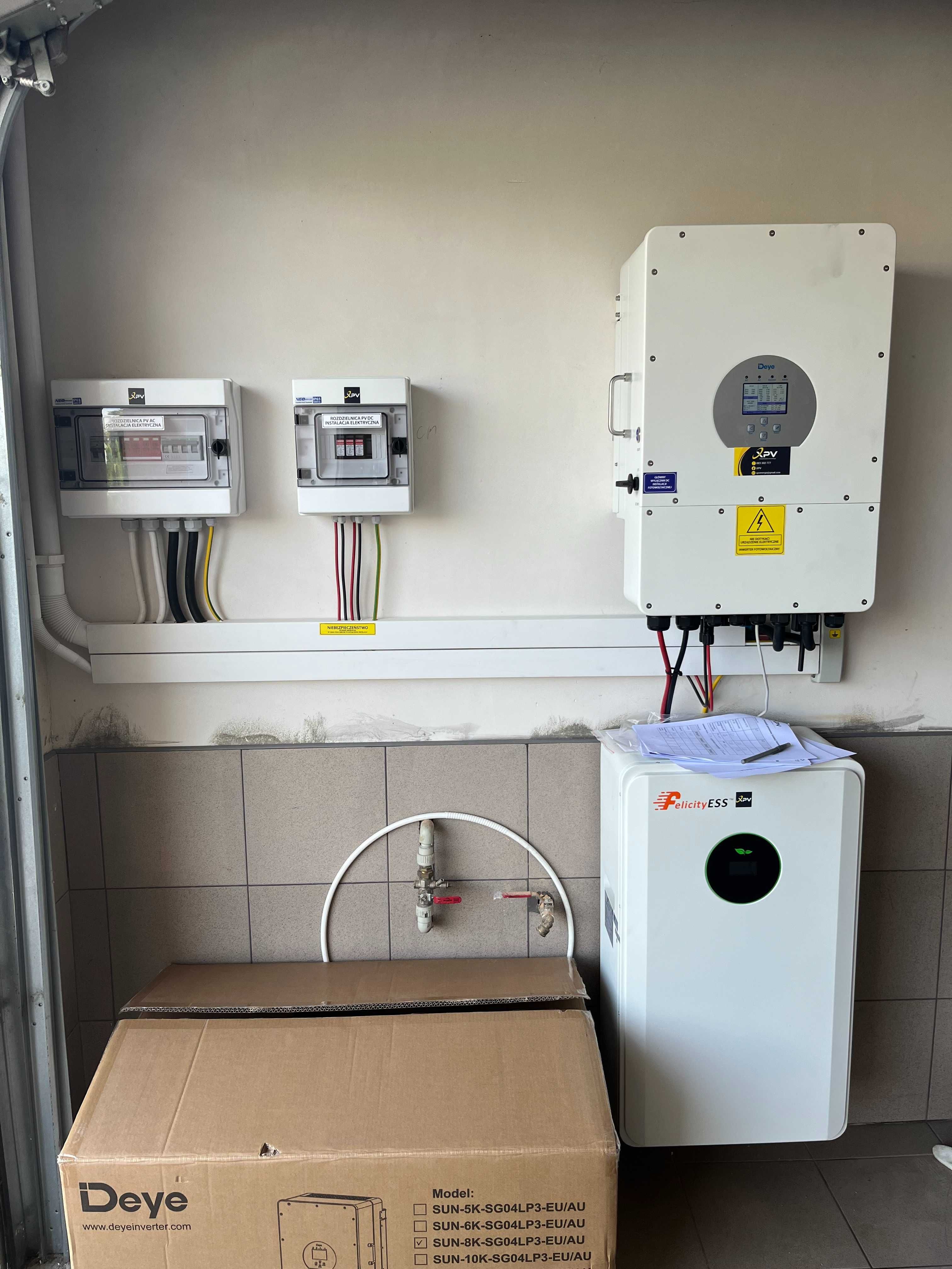Fotowoltaika 8 kW 12.5 kWh Hybryda Magazyn Energii Mój Prąd