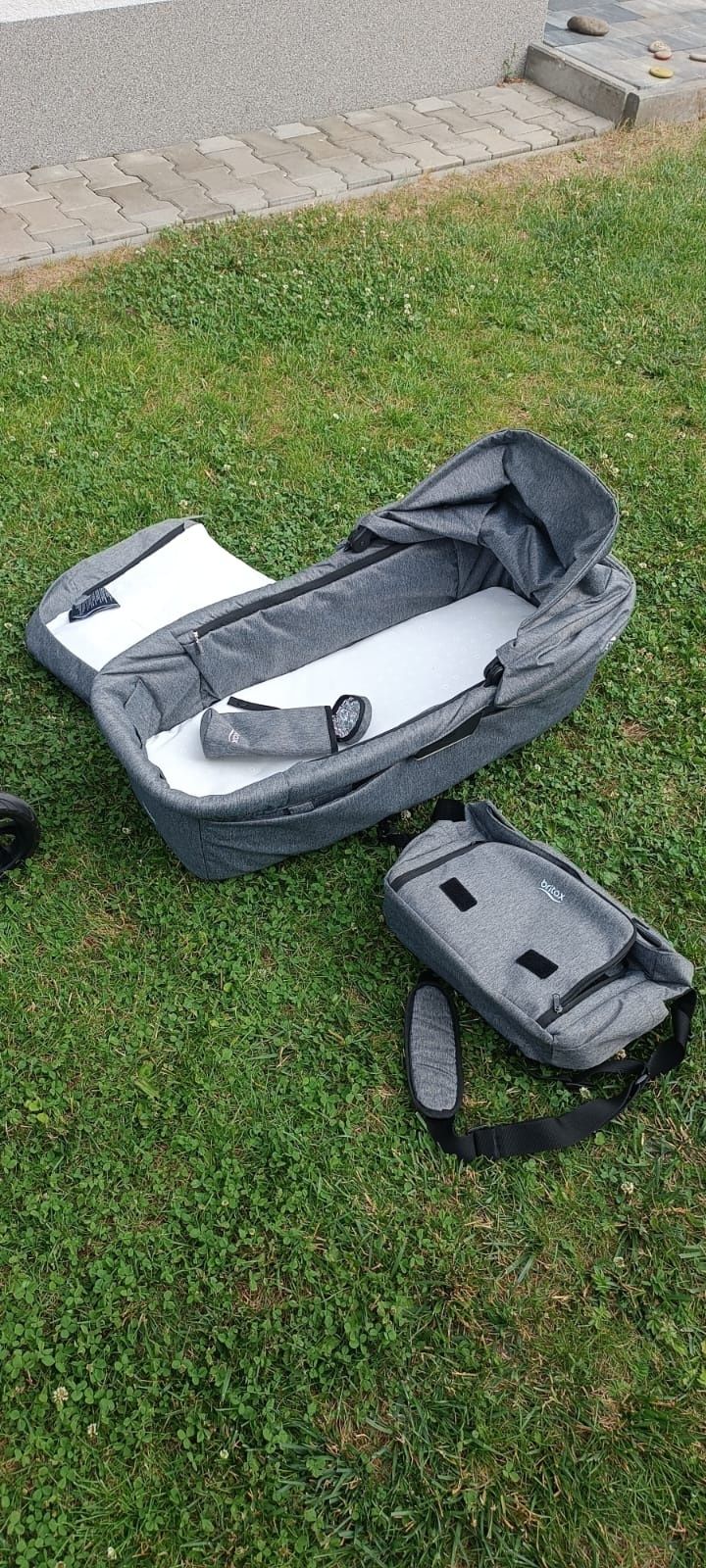 Wózek spacerowy Britax go next + gondola + torba + adaptery do nosidła