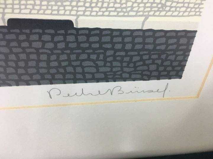 Quadro com Serigrafia de Pedro Buisel - Graça