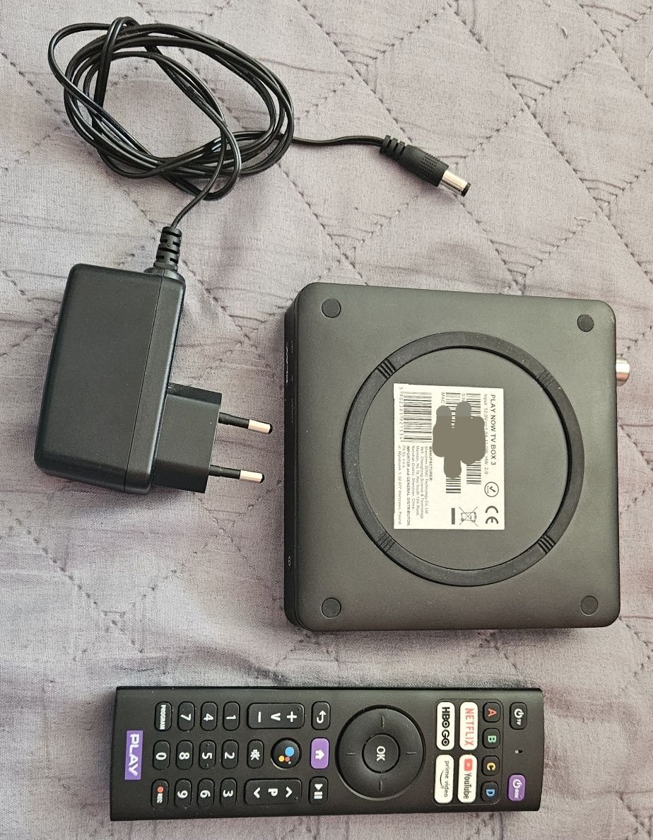 Jedyny taki Play Now TV box V3 launcher