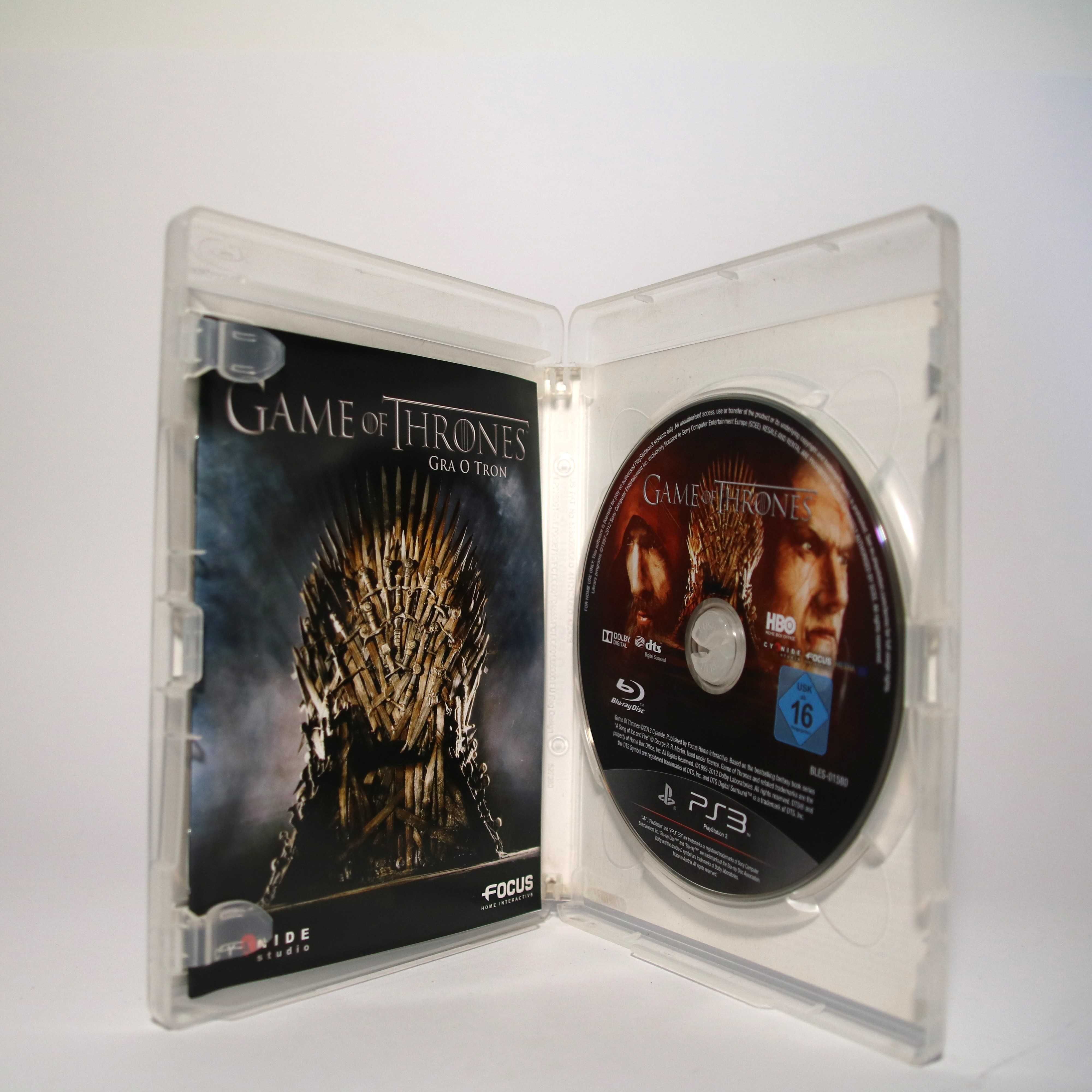 Game of thrones gra o tron PL EN PS3 jak nowa