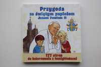 Kolorowanka Przygoda ze świętym papieżem Janem Pawłem II db, real foto