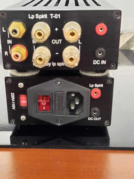 Amplificador de áudio Lp Spirit T01 Amplificador de potência classe A