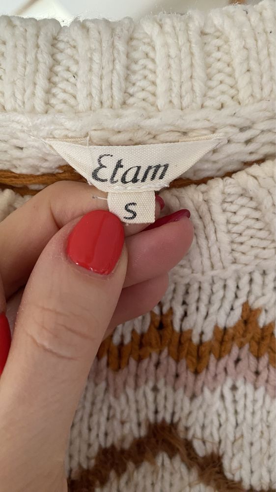 Sweterek zimowy Etam S
