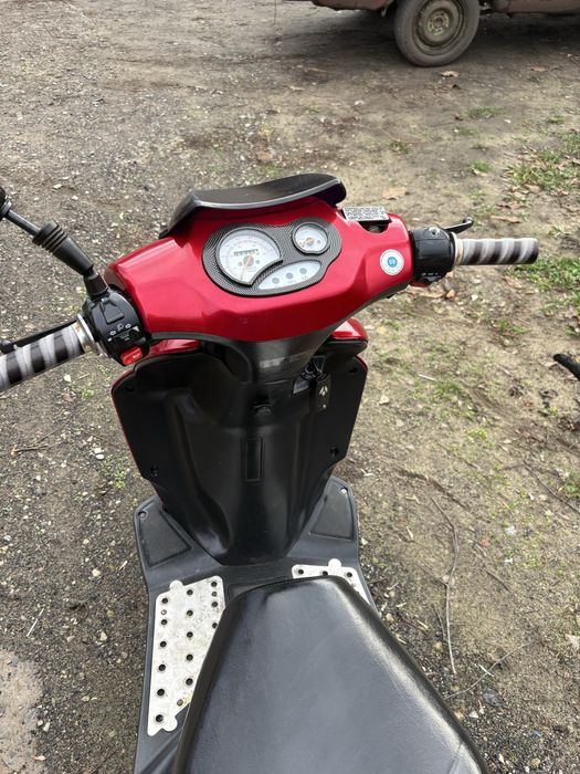 Скутер Мустанг на ходу