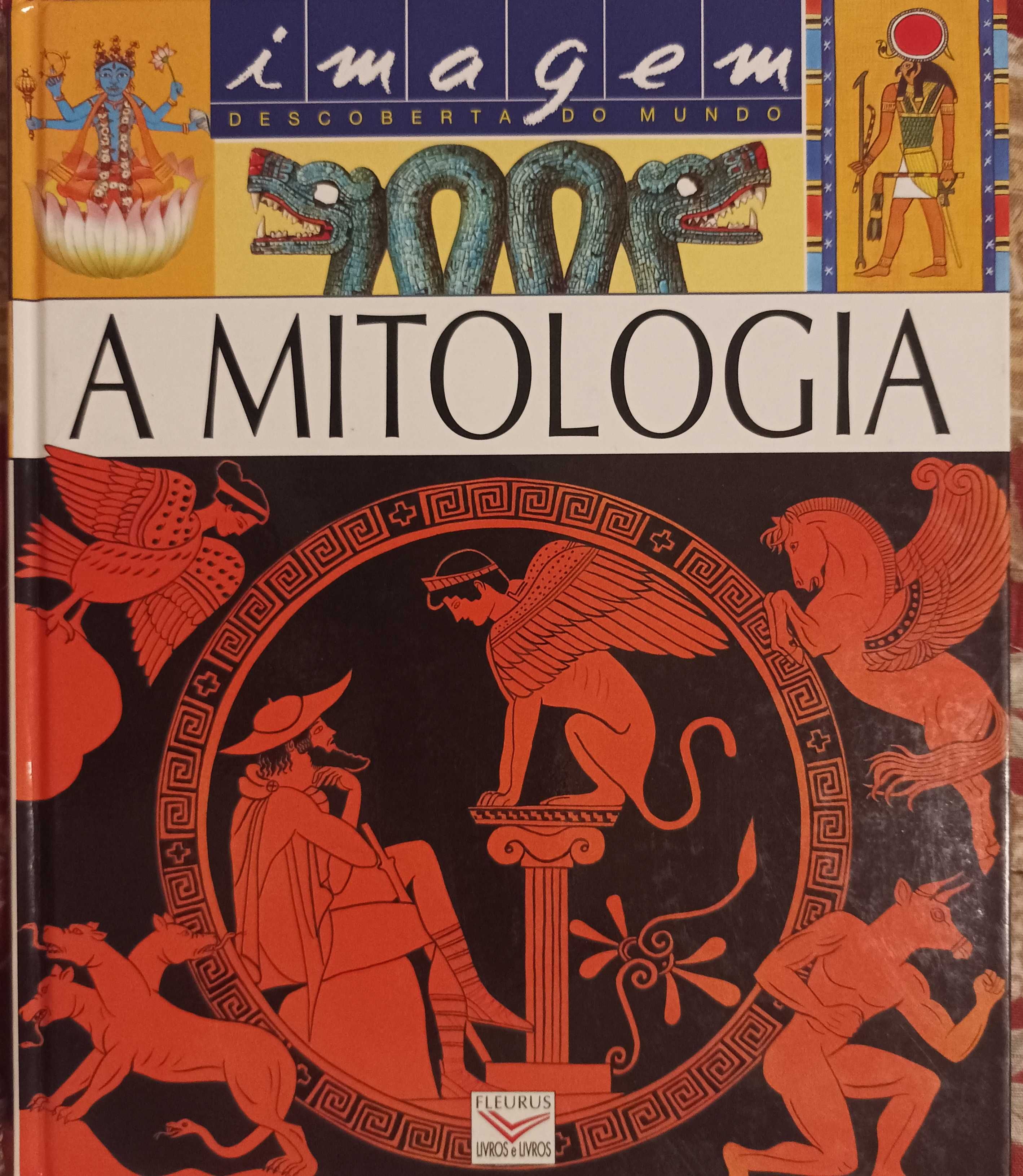 Livro A Mitologia - Colecção Imagem Descoberta do Mundo + Puzzle