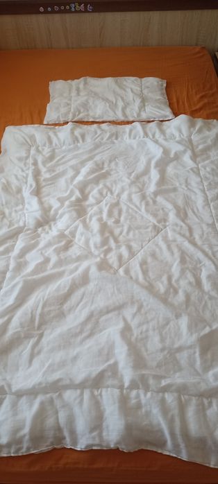 Kołdra + poduszka do łyżeczka