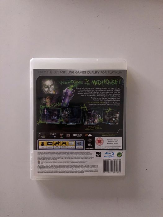 Batman Arkham Asylum Game Of The Year Edition