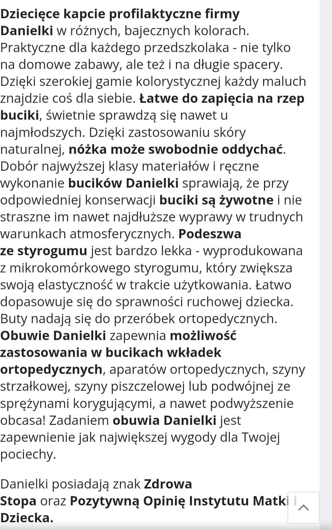 Sprzedam buty danielki