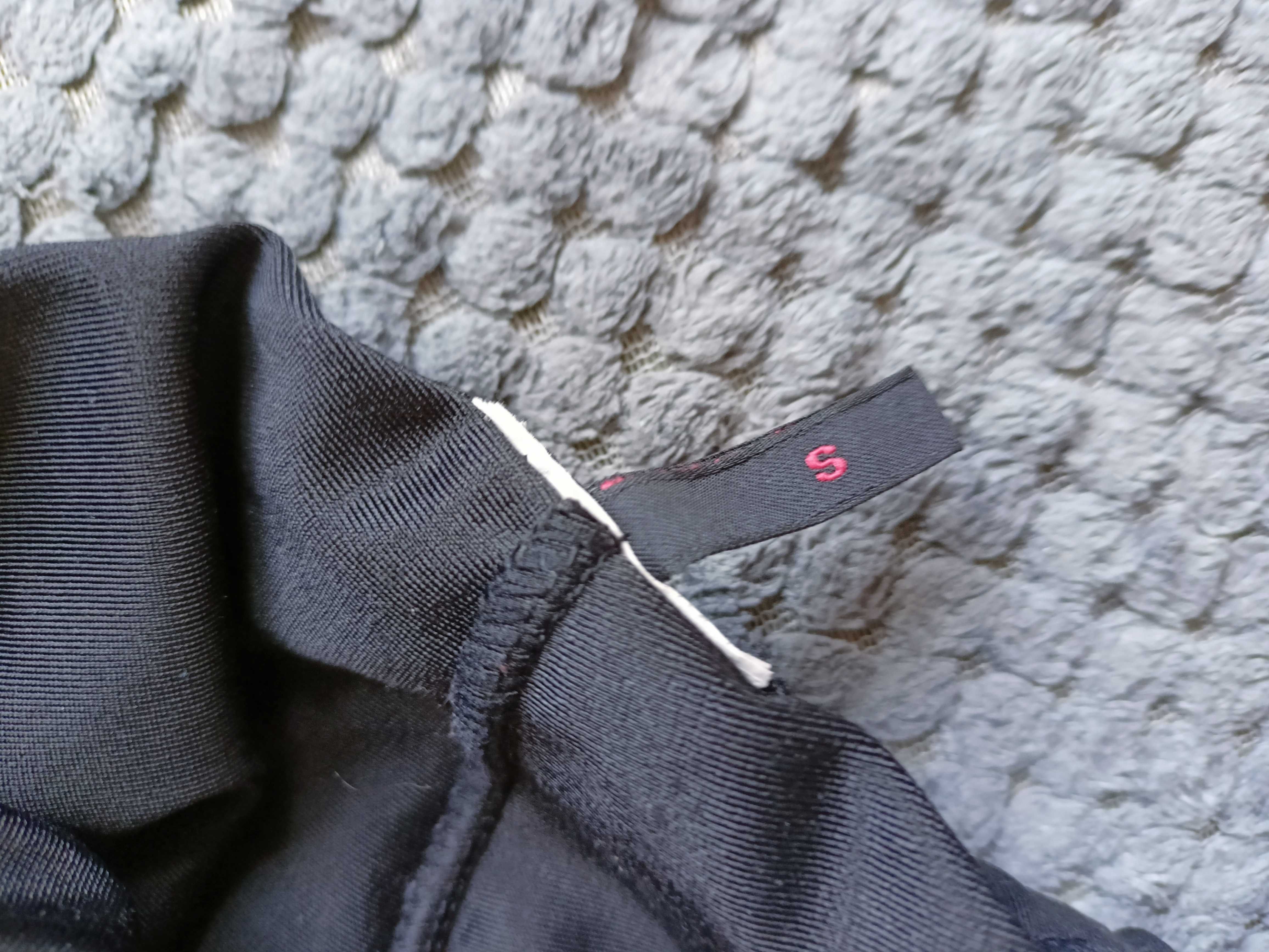 Legginsy damskie z zamkiem z boku