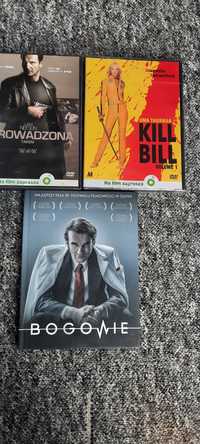 Filmy DVD. Uprowadzona, Kill Bill, Bogowie