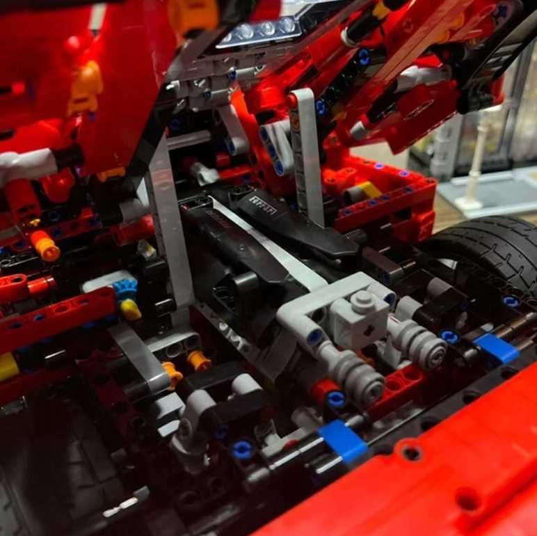 Klocki Technik Ferrari Daytona SP 3 PUDELKO PREZENT Lego 3778 el