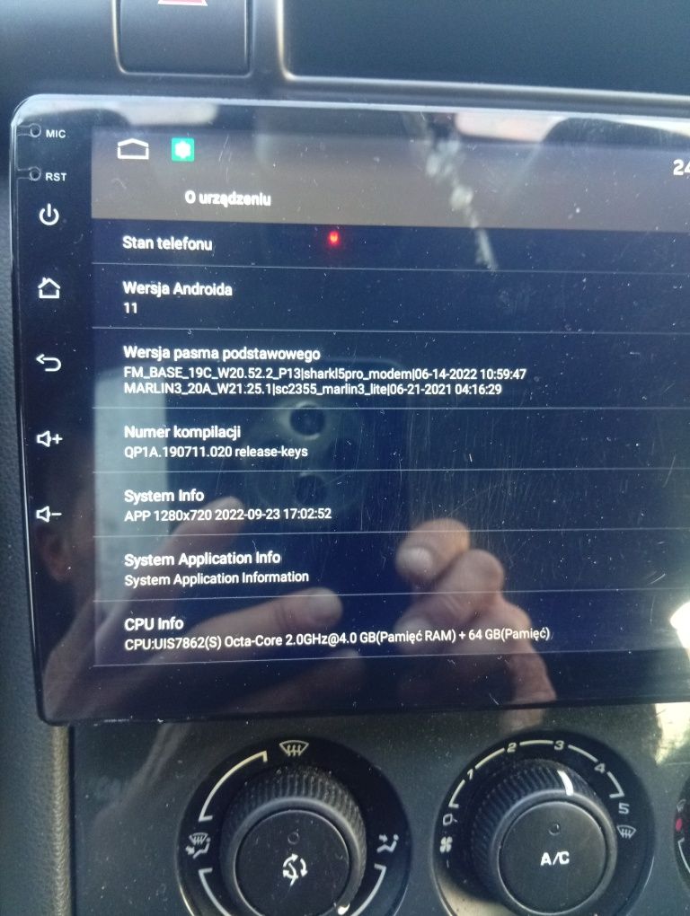 Sprzedam radio android 9 cali