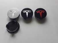 Centros/tampas de jante completos Tesla com 57 mm