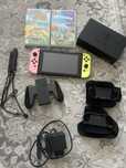 konsola nintendo switch + gry + akcesoria