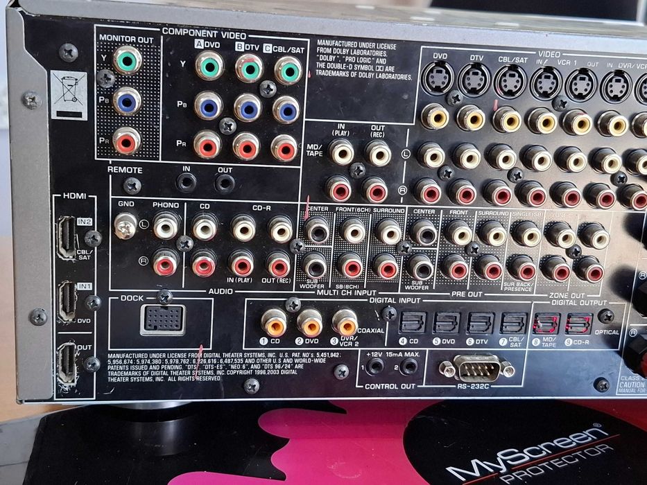 ZADBANY amplituner Yamaha RX-V1700 HDMI kino domowe wzmacniacz